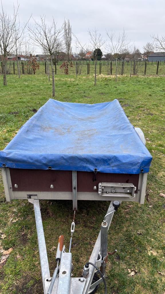 Packo geremde aanhangwagen 1300kg, Ophalen, Zo goed als nieuw