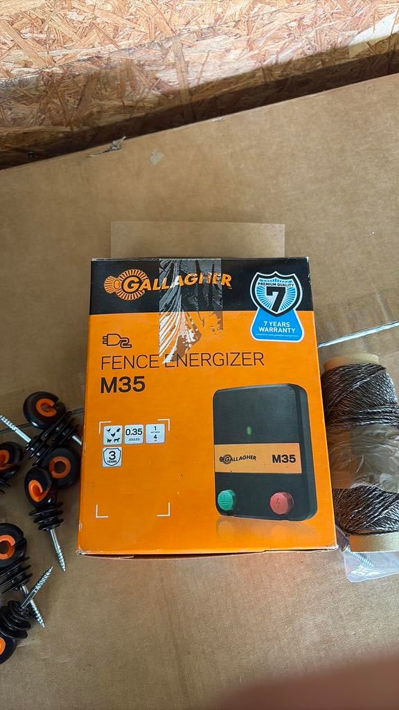 Schrikdraadapparaat Gallagher M35, Dieren en Toebehoren, Stalling en Weidegang