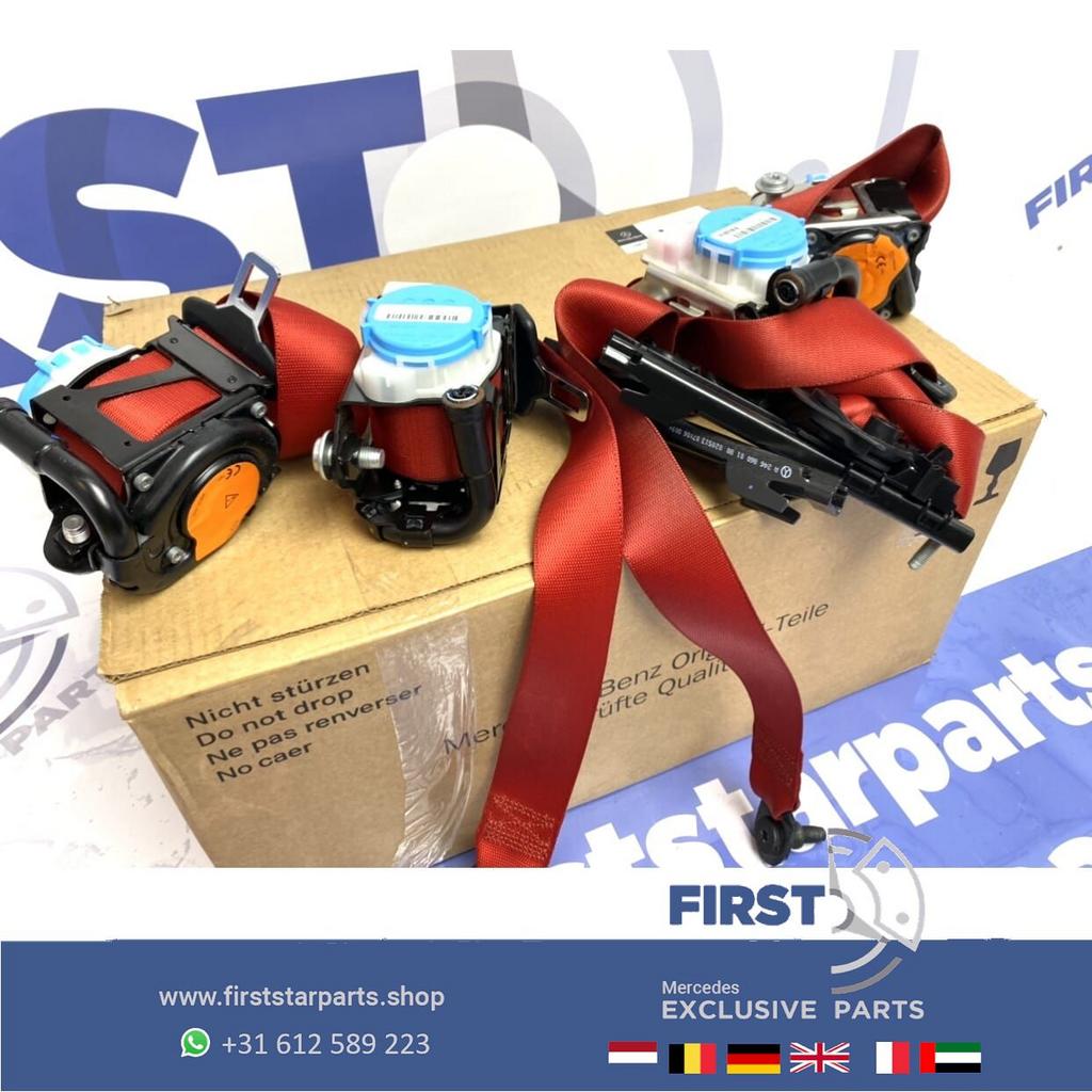 Rode AMG Gordels Mercedes A45 W176 A W117 CLA W205 C Klasse, Ophalen of Verzenden, -, -, -