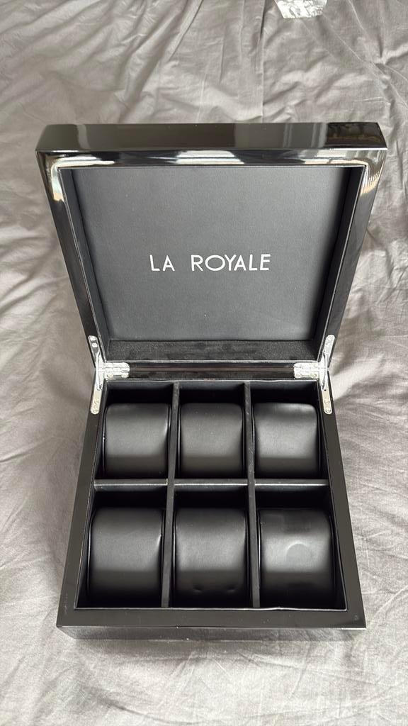 Watch box, Ophalen, Zo goed als nieuw, Zwart, Hardcase