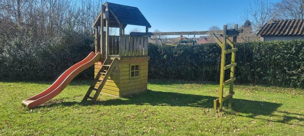 Speelhuisje, Ophalen, Gebruikt, Hout