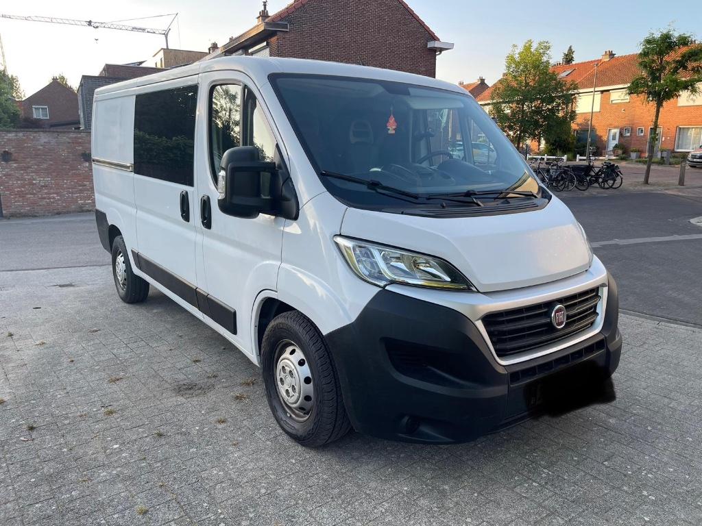 Fiat Ducato Maxi 3.0 Benzine/CNG Gas, 59000km, 04/2019, Auto's, 4 deurs, Euro 6, 7 zetels, Particulier