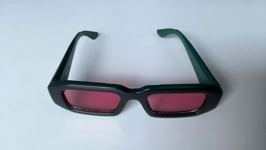 Dames zonnebril Komono, Ophalen of Verzenden, Zo goed als nieuw, Groen, Zonnebril