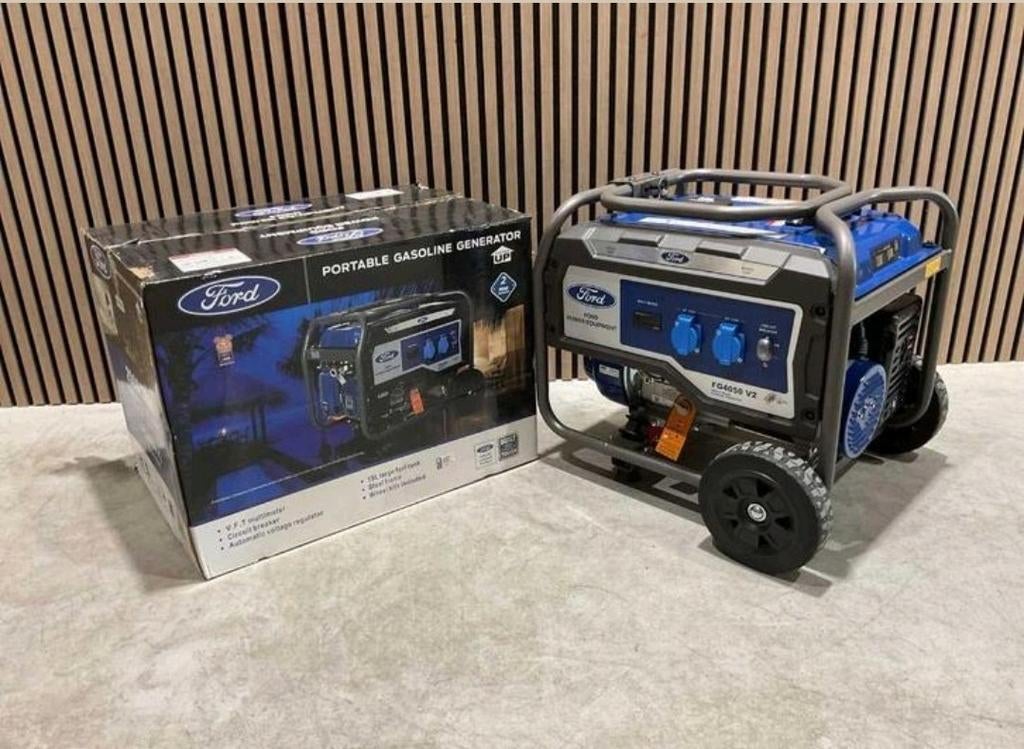 Générateur/agrégat FORD FG4050 V2, Neuf, 5 à 10 kVA, Réduction de bruit, Enlèvement