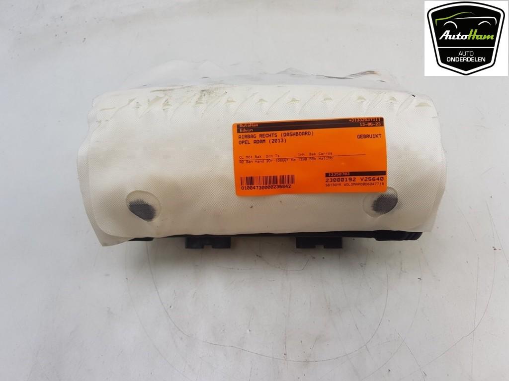 AIRBAG PASSAGER Opel Adam (01-2012/12-2019) (|13350703|), Utilisé, Opel