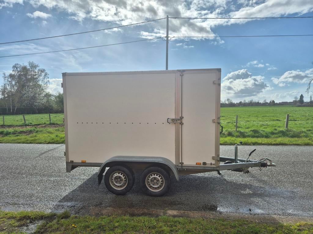 Saris gesloten aanhangwagen met zijdeur, Auto diversen, Aanhangers en Bagagewagens, Ophalen