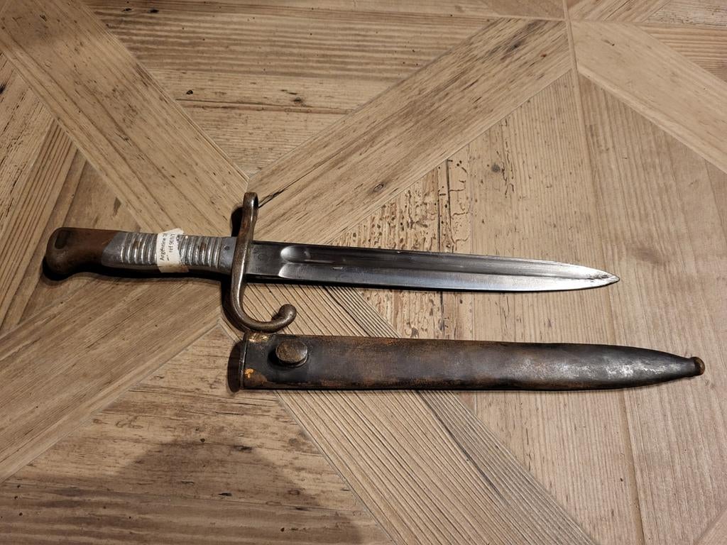 Baionnette Mauser Argentin courte, Argentine pre-1WW, Collections, Objets militaires | Général, Envoi