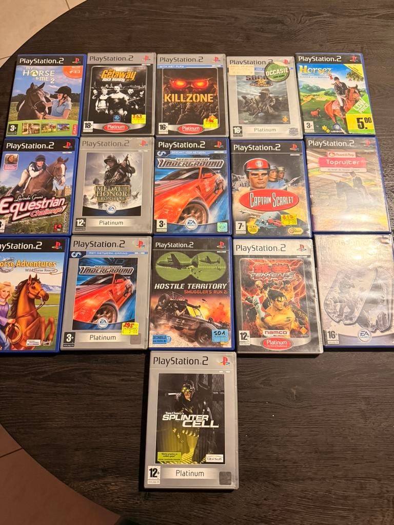 PlayStation 2 spellen lot – 15+ games, Consoles de jeu & Jeux vidéo, Enlèvement, Comme neuf