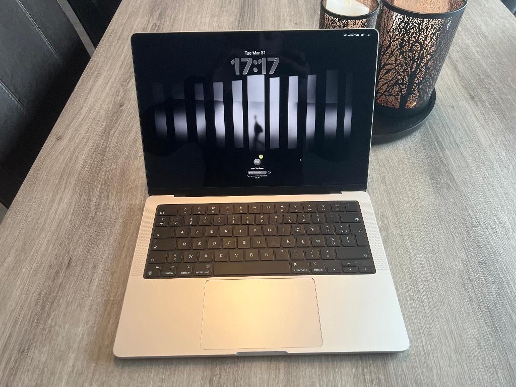 Apple MacBook Pro 14 inch M4 16GB/512GB Silver Azerty, Computers en Software, Ophalen, Overige groottes, 512 GB, Zo goed als nieuw