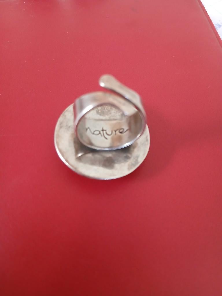Bague marque Nature ajustable, Bijoux, Sacs & Beauté, Bagues, Enlèvement ou Envoi, Femme ou Homme, Utilisé, Autres matériaux