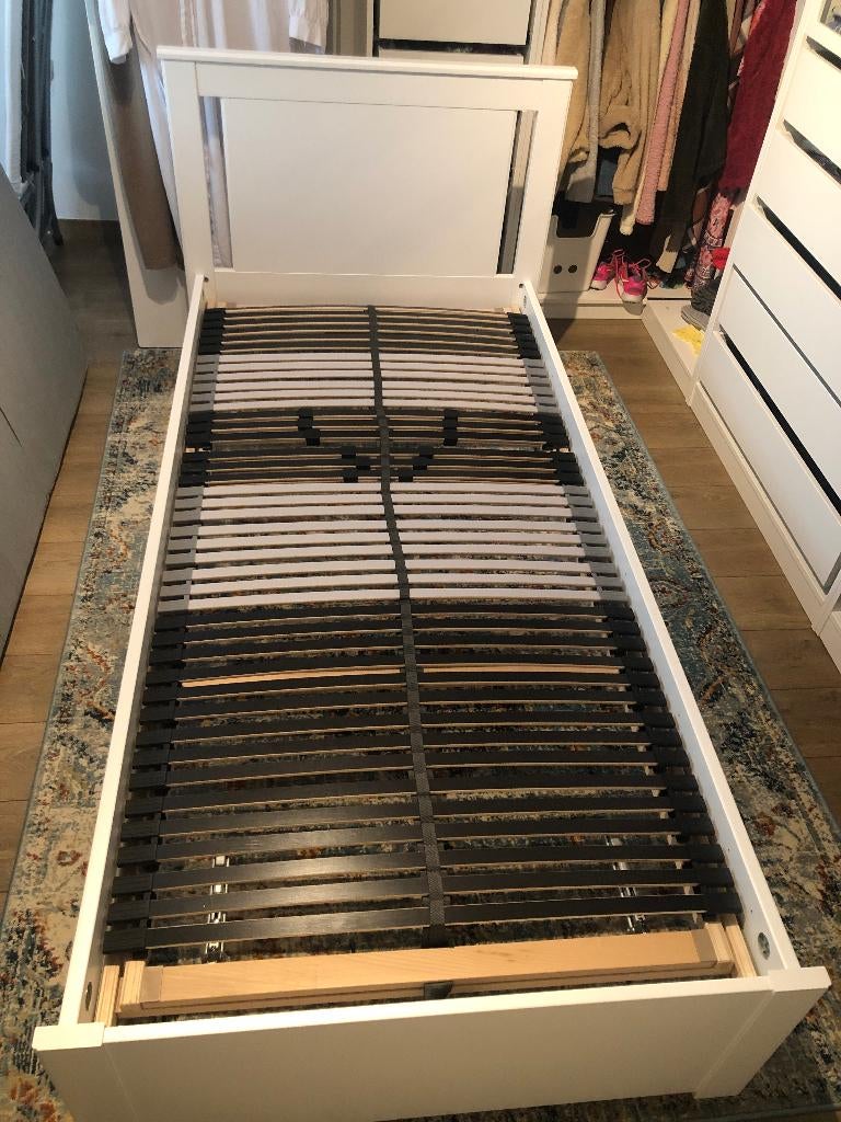 Lit 90cm Ikea, Maison & Meubles, Enlèvement, Utilisé, 90 cm