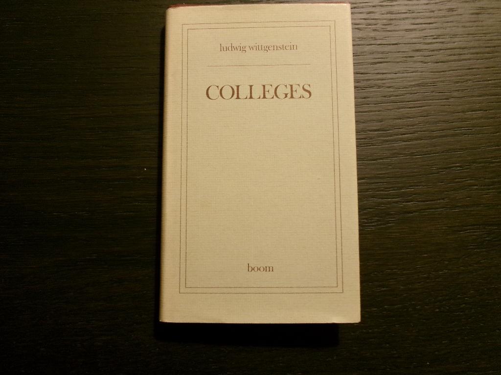 Colleges  -Ludwig Wittgenstein-, Boeken, Filosofie, Ophalen of Verzenden