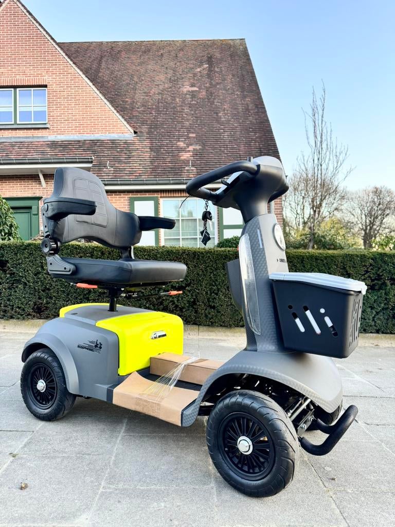 Mobietech F4 Scootmobiel Bereik 60km Elektrische scooter, Ophalen of Verzenden, Inklapbaar, Nieuw, Elektrische rolstoel
