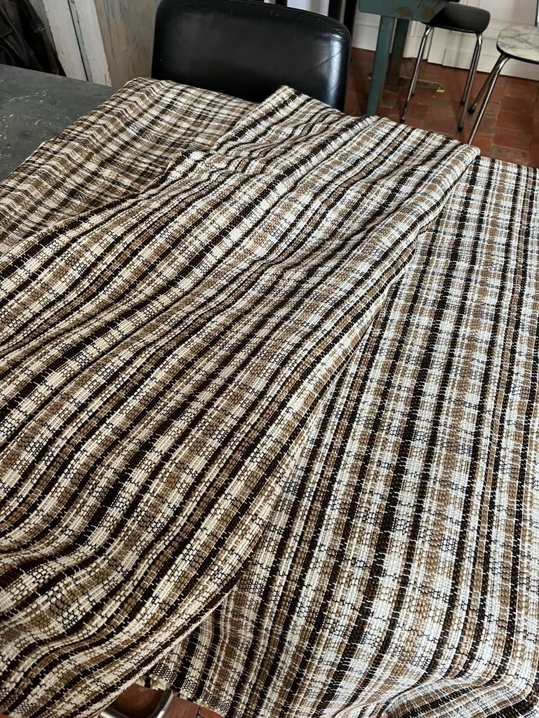 AUTHENTIEKE VINTAGE COUPON STOF LAP DOEK DIKKE STOF 9,6 M, Hobby en Vrije tijd, Ophalen of Verzenden, Zo goed als nieuw, Overige kleuren