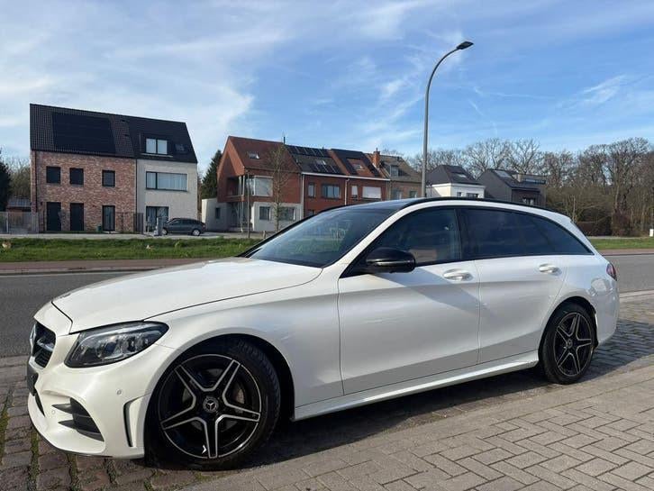 Mercedes-Benz C200d | 12 M Garantie |122 Dkm| Automaat|2018|, Auto's, Automaat, Testrit aan huis, Achterwielaandrijving, 4 cilinders