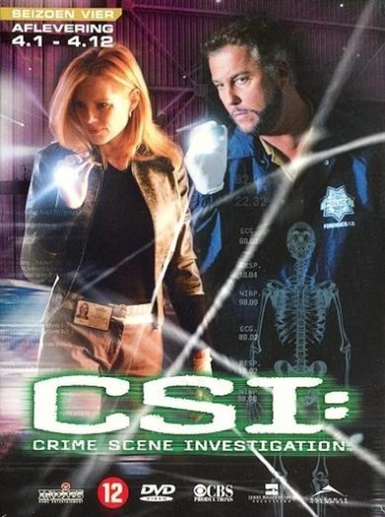 CSI: Crime Scene Investigation Seizoen 4.1 - 4.12 - Dvd, Cd's en Dvd's, Dvd's | Tv en Series, Verzenden