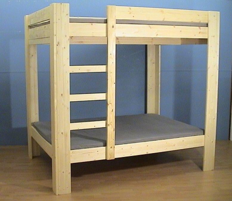 4-persoons STAPELBED diverse hoogtes en maten, Ophalen of Verzenden, Tweepersoons, Stapelbed