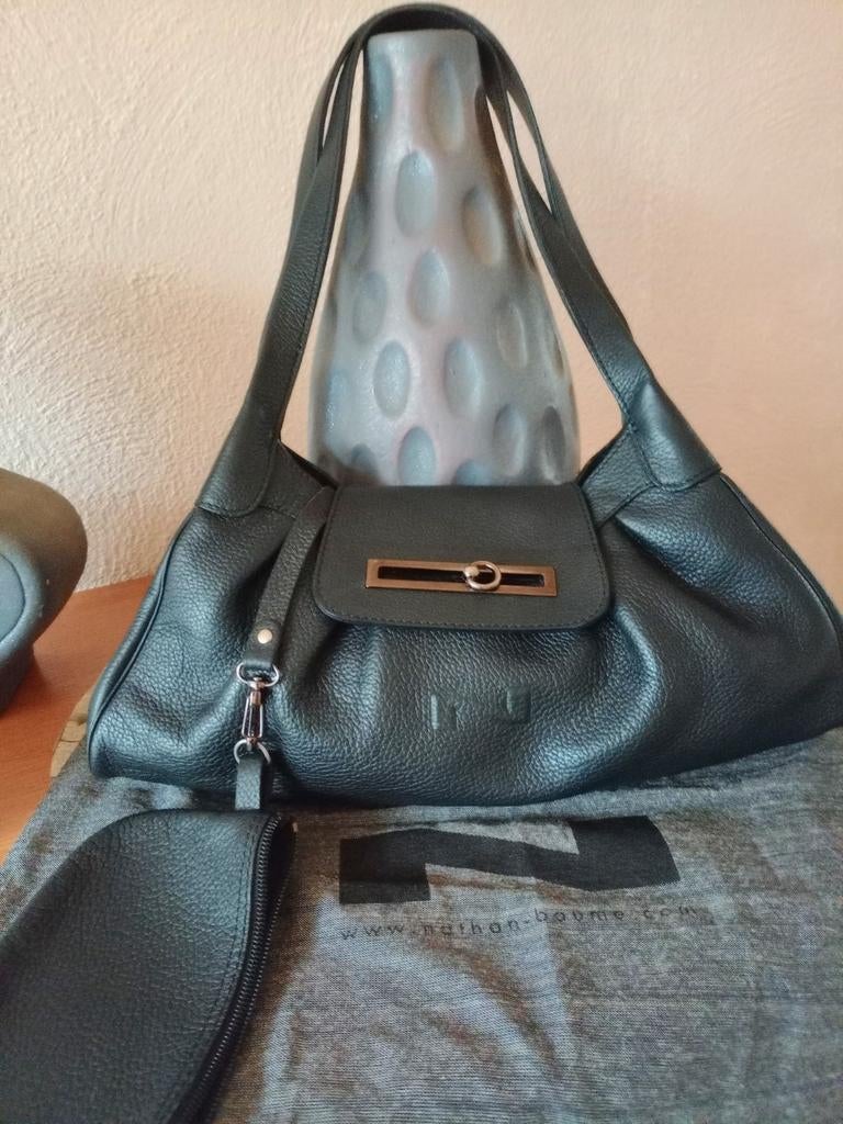 Handtas Nathan met geldbeugel en stofzak, Handtassen en Accessoires, Tassen | Damestassen, Ophalen of Verzenden