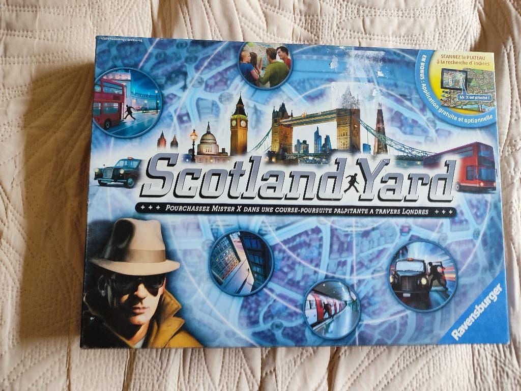 Scotland Yard pourchassez Mr X course-poursuite à Londres, Trois ou quatre joueurs, Enlèvement ou Envoi, Comme neuf, Ravensburger