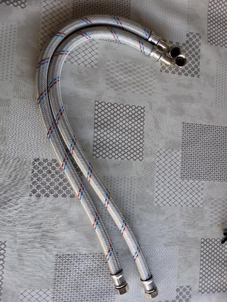 flexibele waterleiding flensen, Doe-het-zelf en Bouw, Sanitair, Zo goed als nieuw, Overige typen, Inox, Ophalen