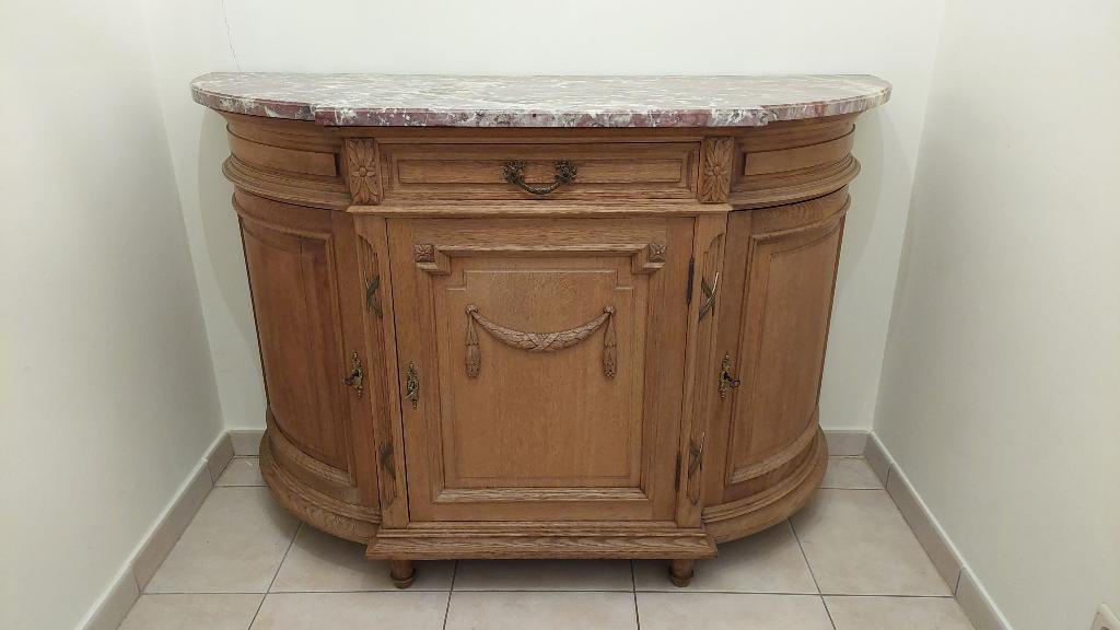 Meuble ancien marbre, Enlèvement