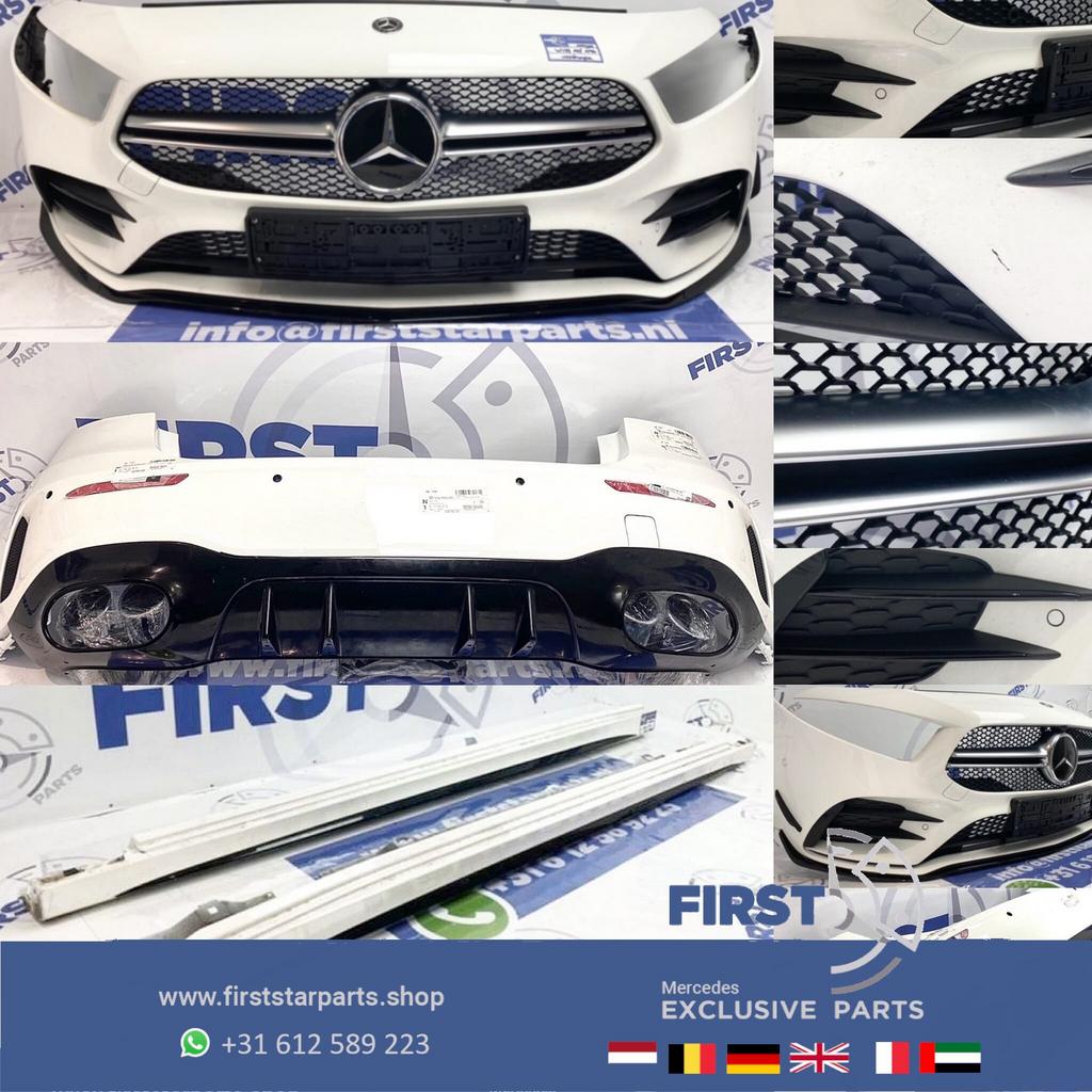 W177 A35 AMG PAKKET VOORBUMPER+ACHTERBUMPER WIT origineel Me, Autos : Pièces & Accessoires, Carrosserie & Tôlerie, Pare-chocs
