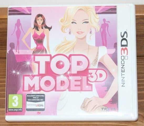 Top Model 3D - Nintendo 3DS, Ophalen of Verzenden, Zo goed als nieuw, Simulatie, Vanaf 3 jaar