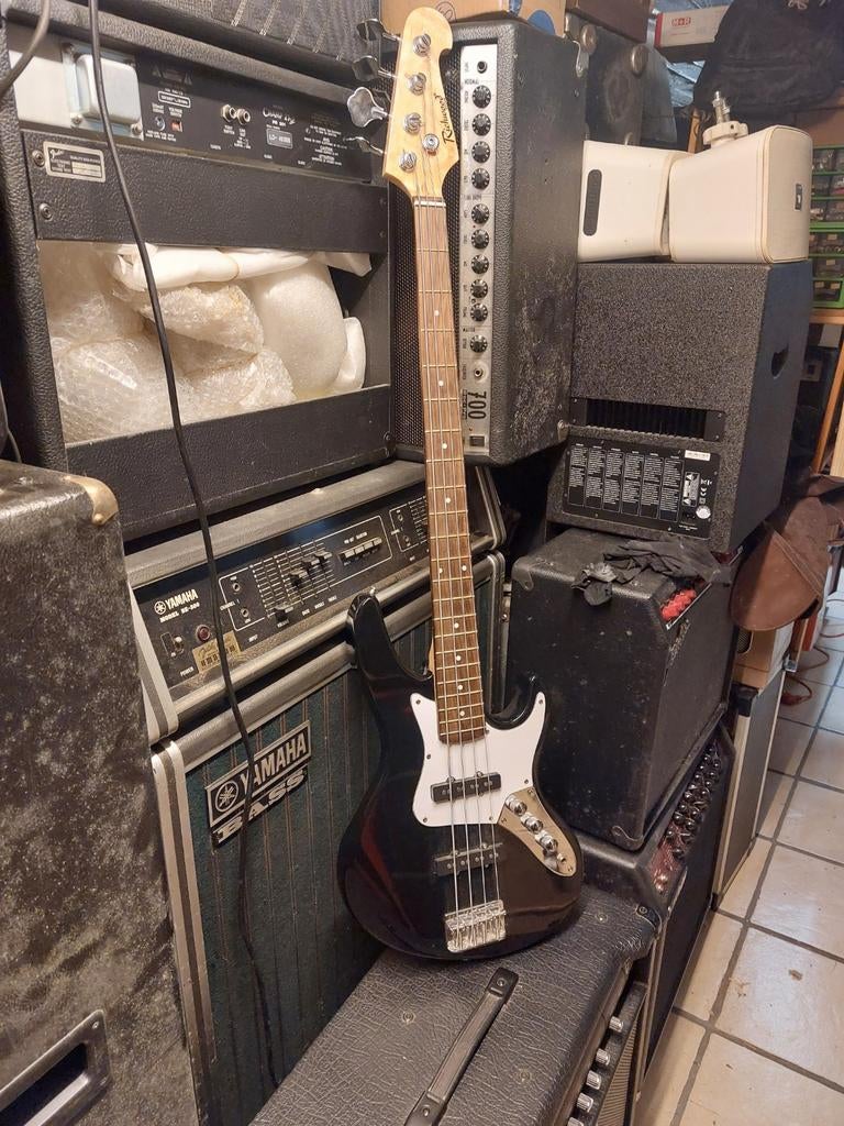 Modèle de basse Jazz de Richwood, excellent état, Enlèvement ou Envoi