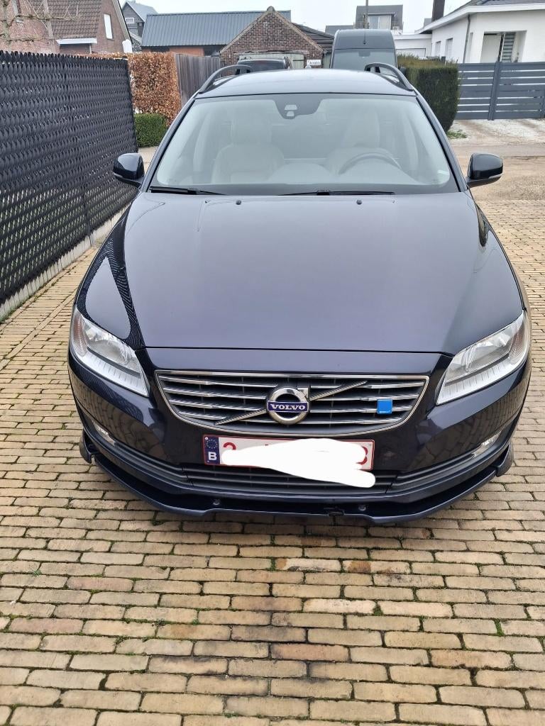 Volvo v 70 d4 R model, Auto's, Volvo, Automaat, Blauw, Bedrijf, 5 deurs