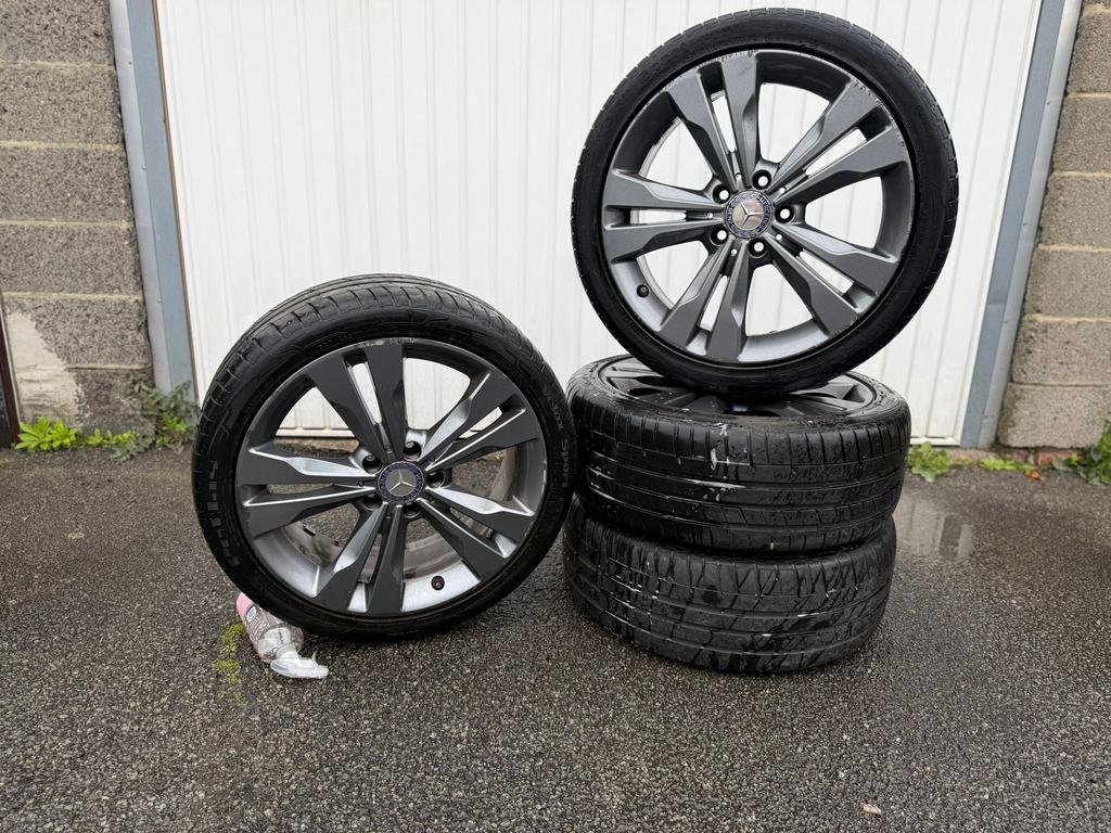 Jantes Mercedes classe A, CLA, Enlèvement