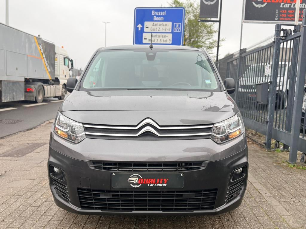 Citroen Berlingo Dubbele Cabine 1.2i 2020 Automaat 075000km, Achat, Euro 6, Entreprise, Entretenue par le concessionnaire