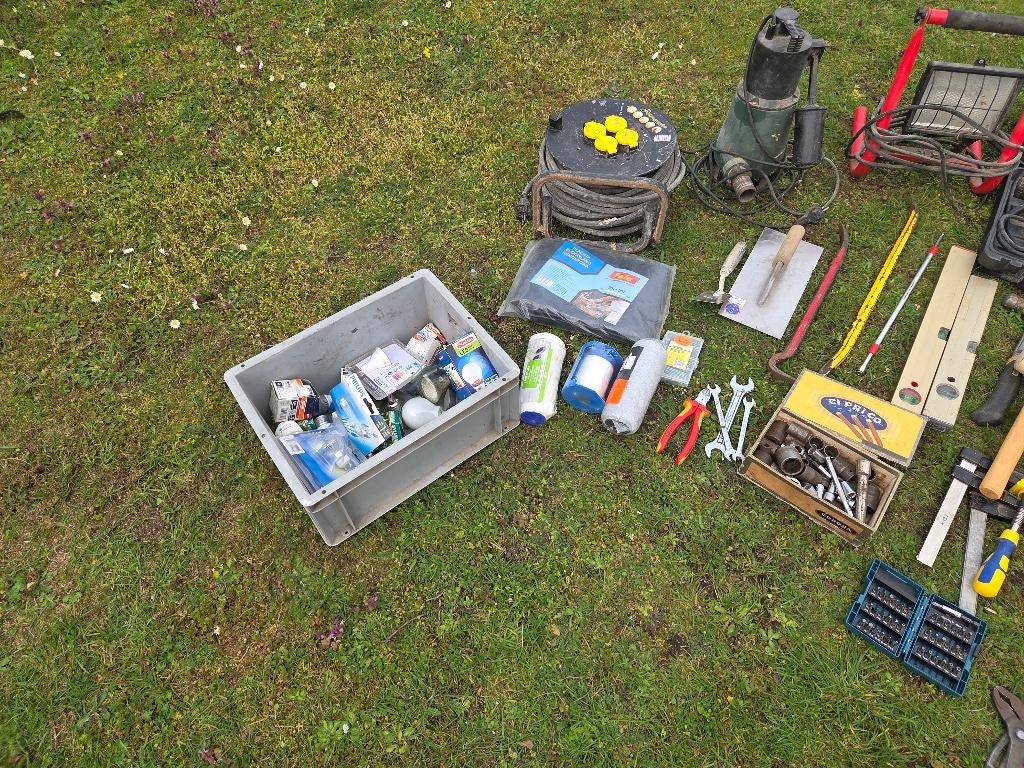 Gereedschap, Ophalen, Gebruikt