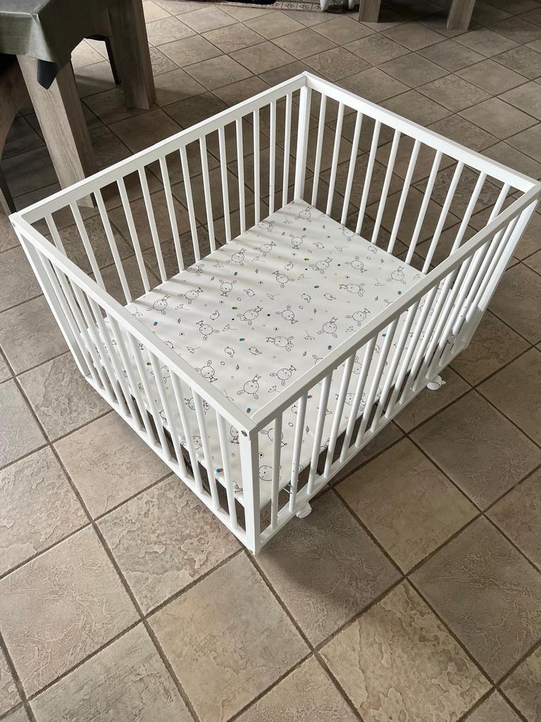 Babypark op wieltjes, Kinderen en Baby's, Ophalen, Zo goed als nieuw, Wieltjes