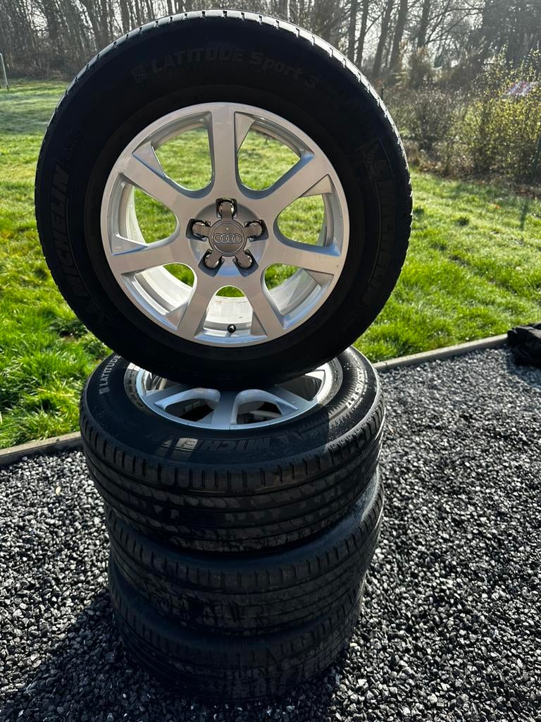 Jantes Audi Origine 5x112 8j x 17" ET39, Autos : Pièces & Accessoires, Enlèvement, Jante(s)