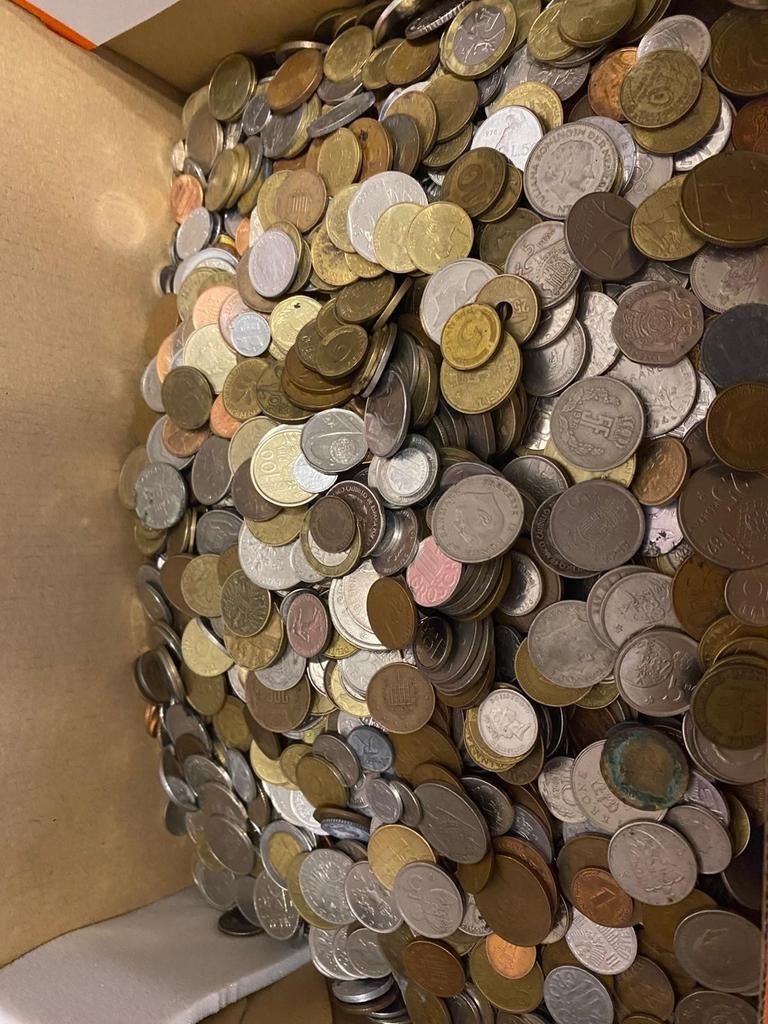 Enorme muntencollectie, Postzegels en Munten, Ophalen of Verzenden, Munten