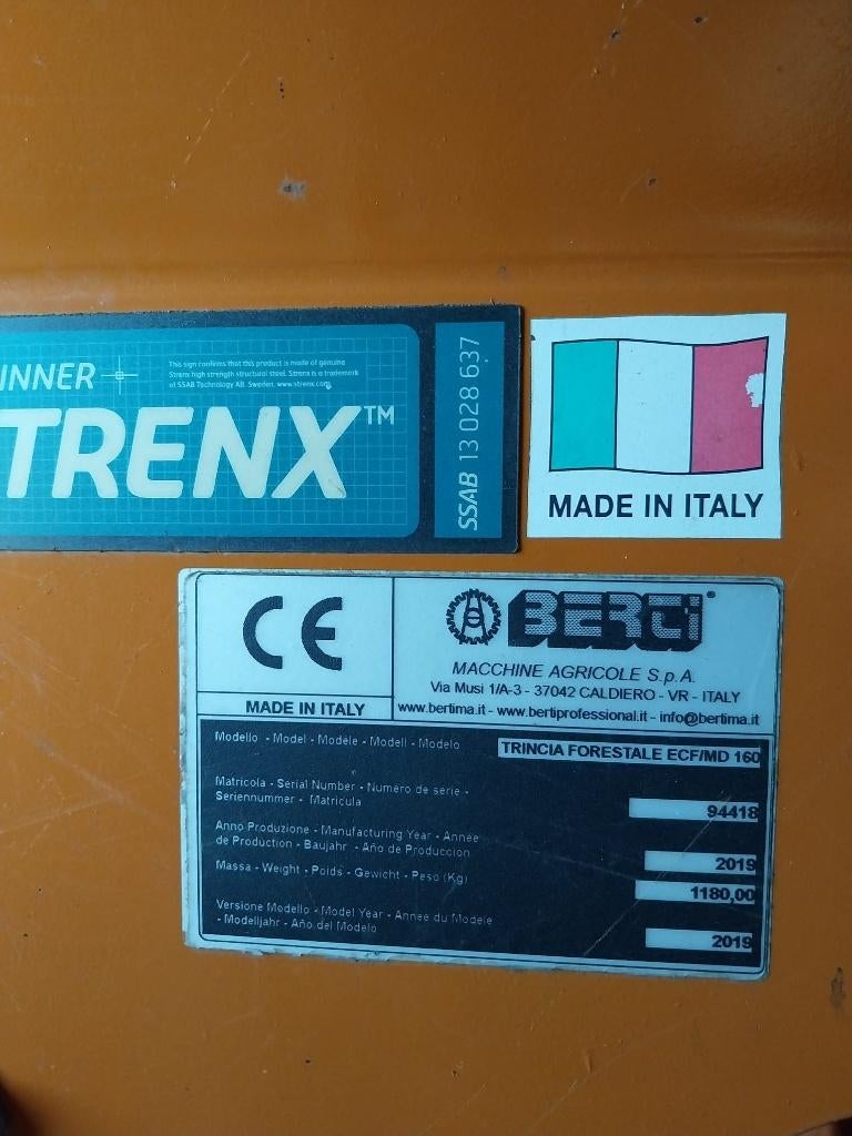 Broyeur forestier gyrobroyeur, Enlèvement, Broyeur