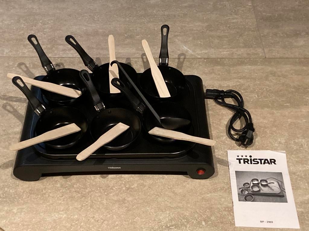 Set Tristar Gourmet noir 40x27 6 personnes, Enlèvement ou Envoi, Neuf, 4 à 7 personnes