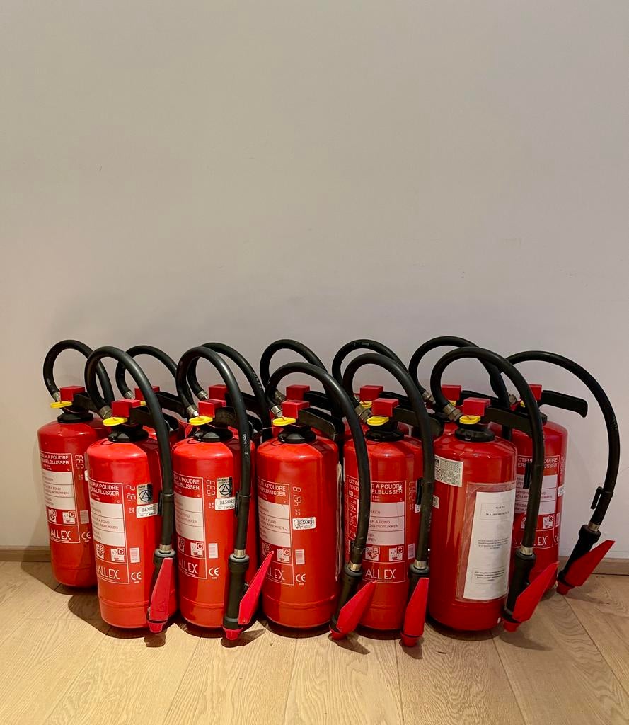 Extincteur à poudre 6KG, Enlèvement, Comme neuf, Extincteur