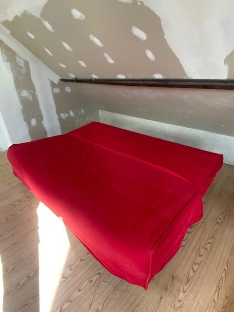 Slaapbank IKEA met wasbare hoes, Ophalen, Gebruikt, Tweepersoons, 200 cm