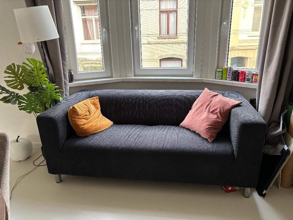 Canapé 2 places, Maison & Meubles, Canapés | Salons, Comme neuf, Banc droit, Deux personnes, 150 à 200 cm, 75 à 100 cm, Tissus