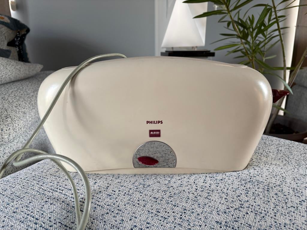 Philips Alessi Toaster HD 2000 Toaster, Elektronische apparatuur, Broodroosters, Gebruikt, Ophalen of Verzenden