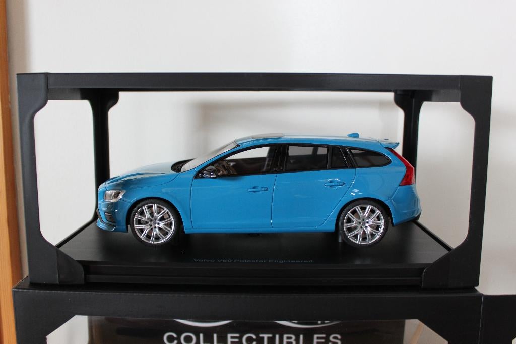 Volvo V60 Polestar Rebel Blue 1:18, Enlèvement ou Envoi, Neuf, Voiture, Autres marques
