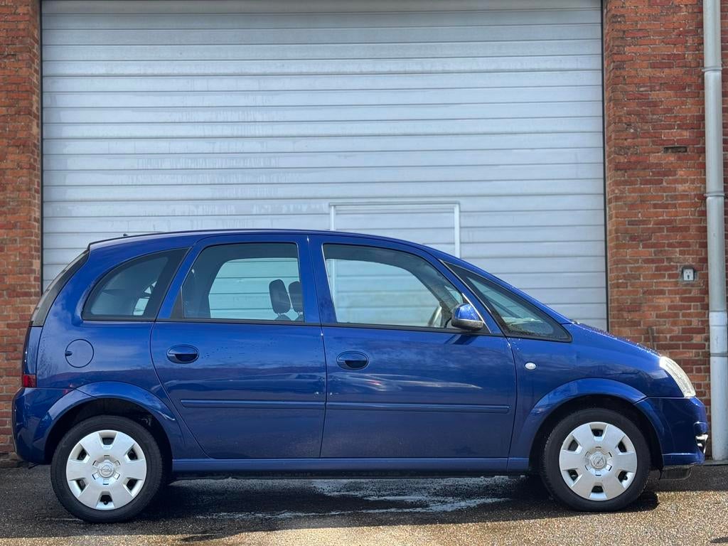 Mooie Opel Meriva 1.3 Benzine | Airco | gekeurd, Auto's, Voorwielaandrijving, Zwart, 4 cilinders, Electronic Stability Program (ESP)
