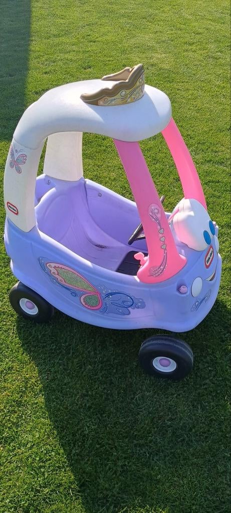 Little tikes prinsessen loopauto, Ophalen