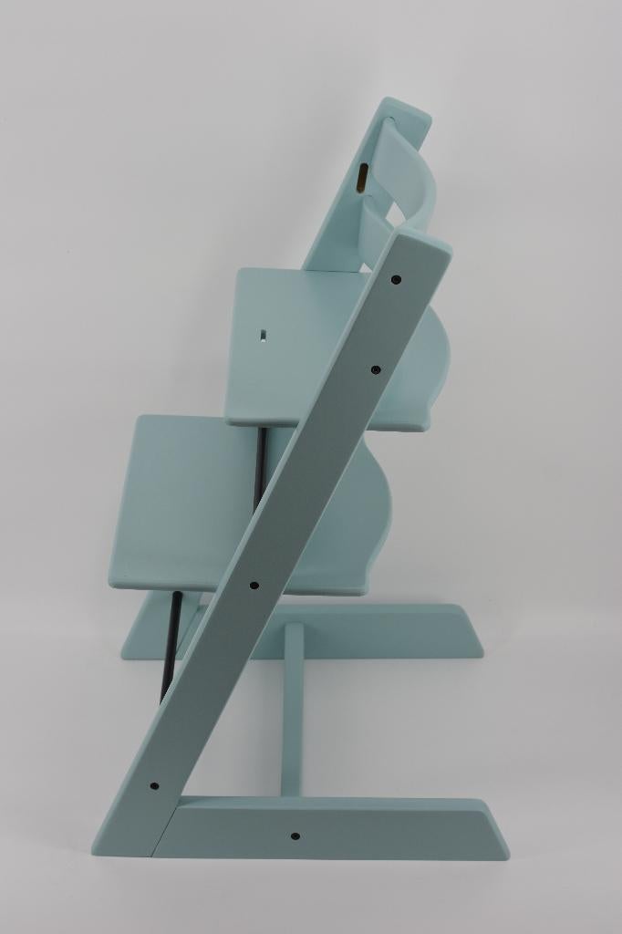 Stokke Tripp Trapp Flexa Aqua Blue – Refurbished model, Verzenden, Zo goed als nieuw, Meegroeistoel, Gordel(s)