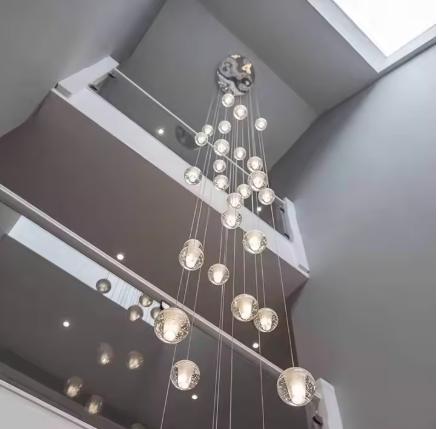 Luminaire - plafonnier suspendu, Maison & Meubles, Lampes | Suspensions, Enlèvement, Neuf, Verre, 75 cm ou plus