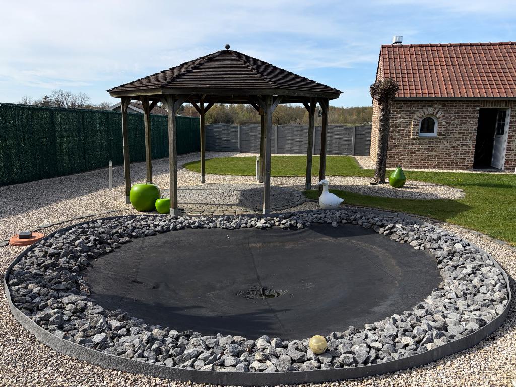 Vijver kasseien en toebehoren, Ophalen