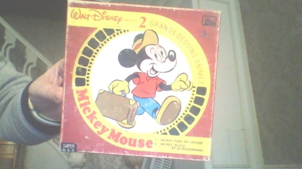 Ancienne bobine de Mickey part en vacance, Antiquités & Art, Enlèvement