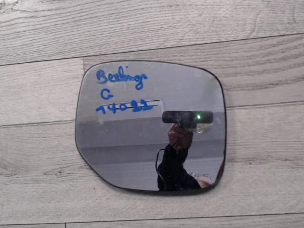 Vitre rétroviseur gauche Peugeot Partner 2002 LP/14022, Enlèvement ou Envoi, Utilisé, Peugeot