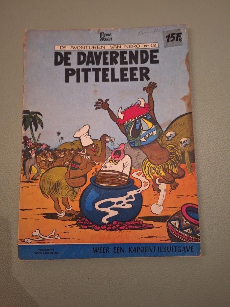 Strip Nero 1964: De Daverende Pitteleer, Boeken, Stripverhalen, Marc Sleen, Eén stripboek, Ophalen of Verzenden, Zo goed als nieuw